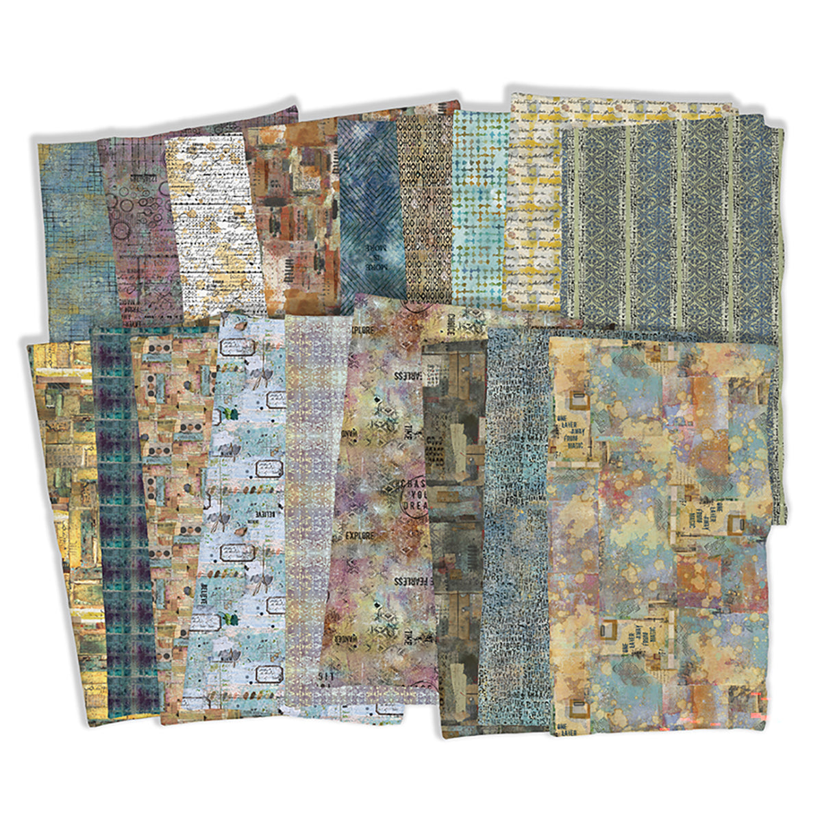 Westminster Way Quilt Kit - One Layer Away by Seth Apter with FreeSpirit Fabrics
