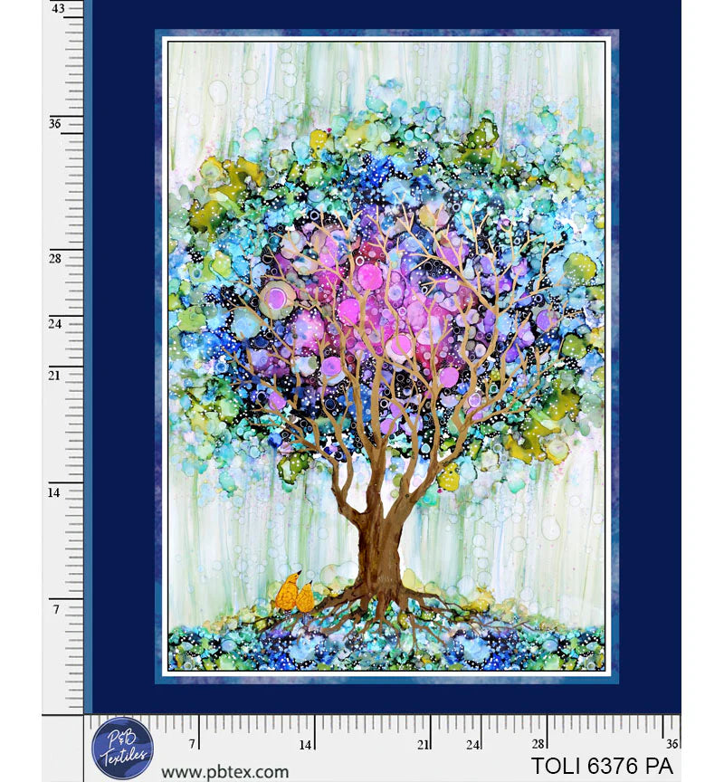 Tree of Life - Panel - by Sylvie Demers with P&B Textiles