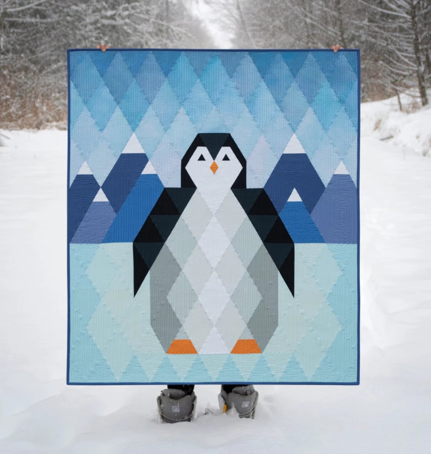 Percy the Penguin Quilt Pattern - by Krista Moser