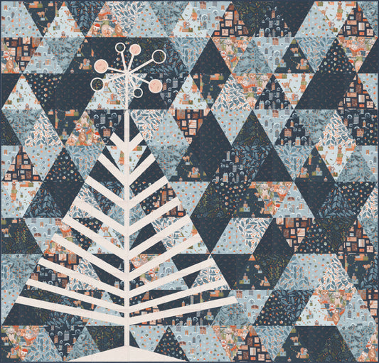 Tinsel Tree Quilt Pattern by Everyday Stitches