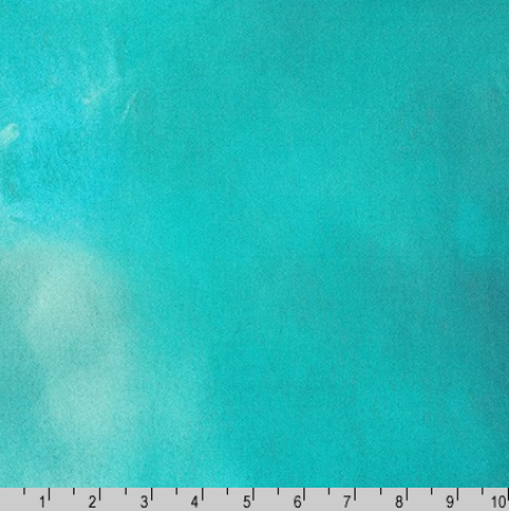 Sky Ombre Fabric - Turkish Sea - by Jennifer Sampou with Robert Kaufman