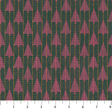 Silver Lining - Tree Farm in Preppy - by Anna Maria Textiles