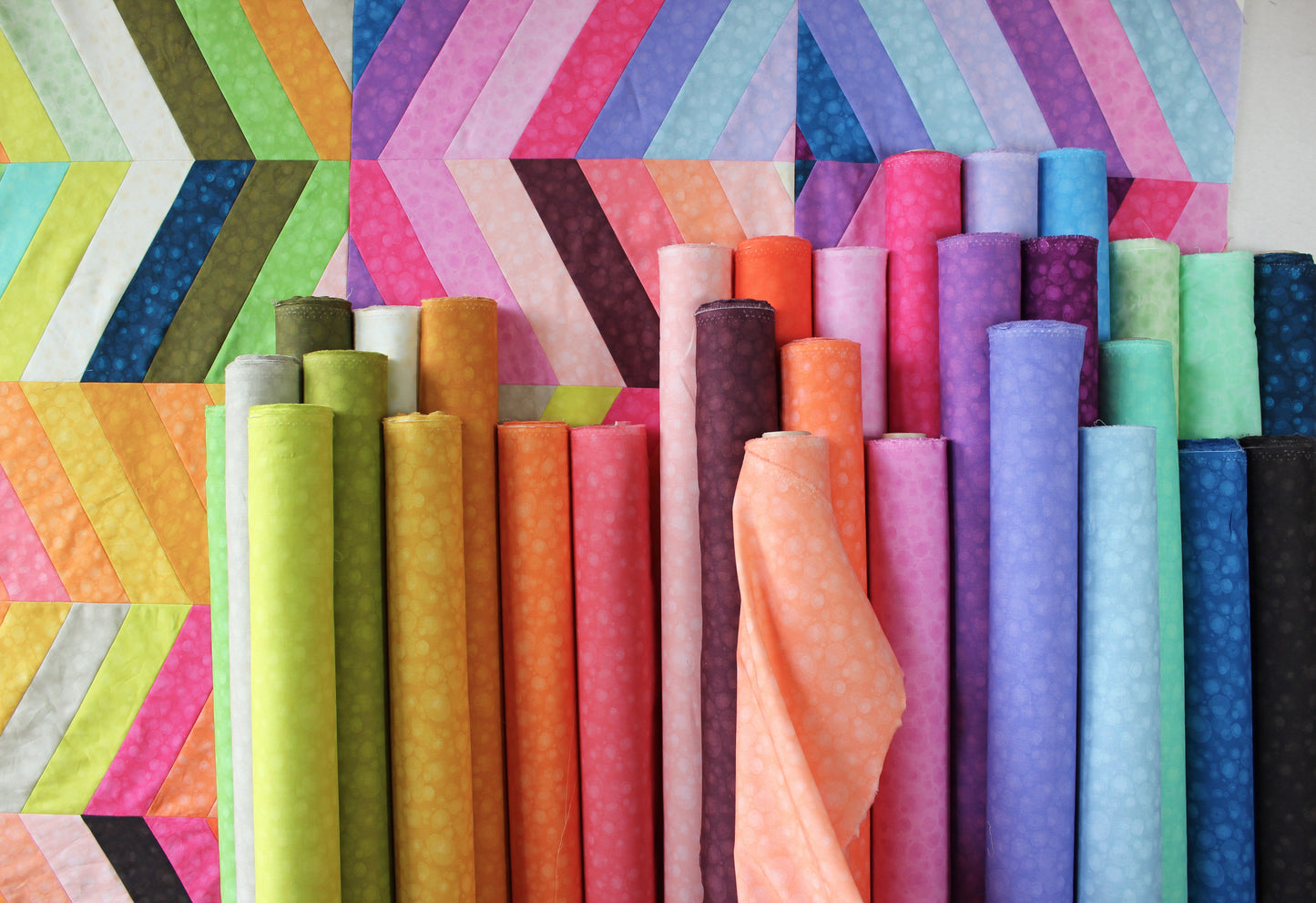 Color Frolic Quilt Kit - Featuring Watermark by Tamara Kate for Windham Fabrics