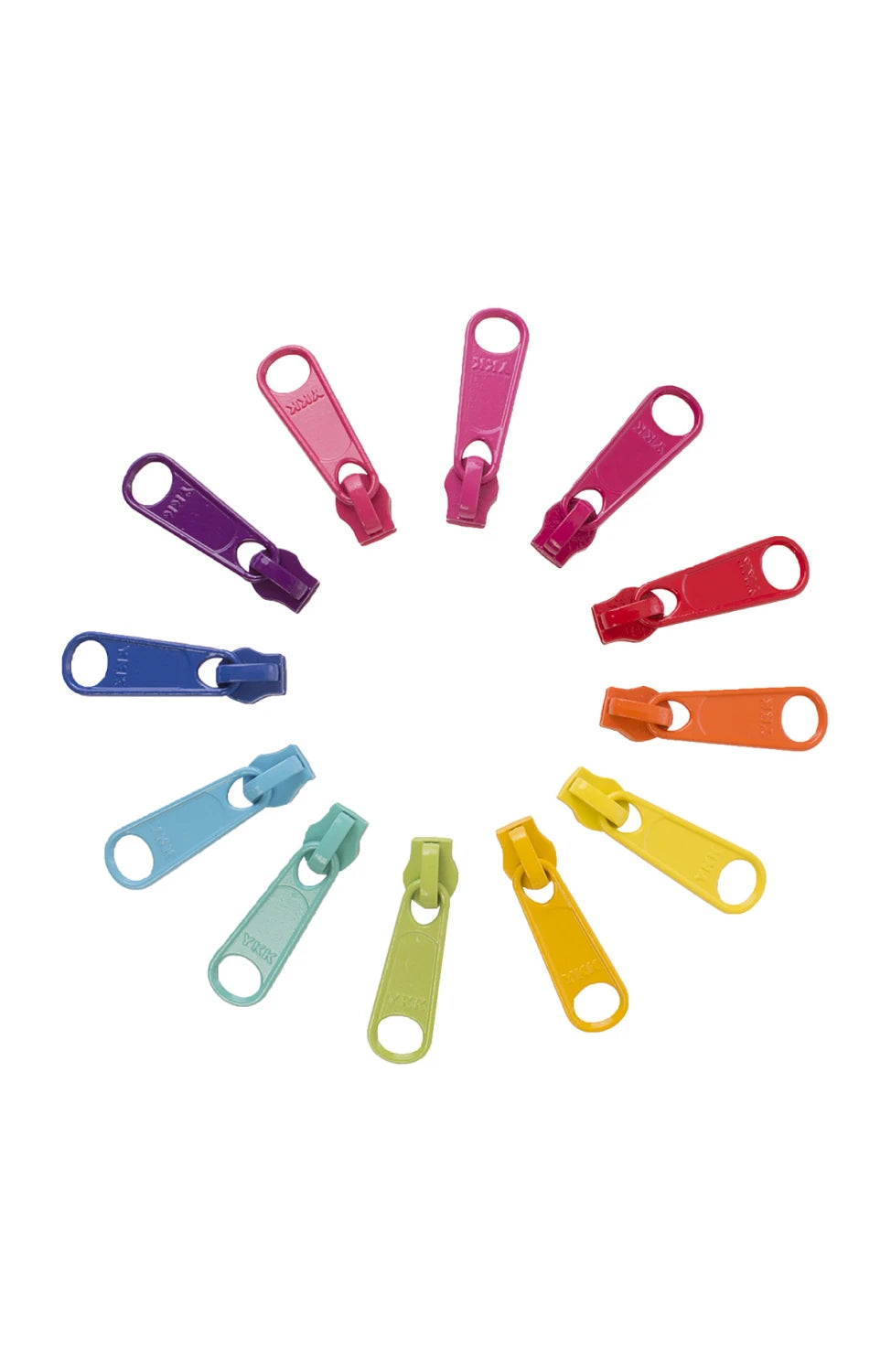 Zipper Pull Set - Brights - 12 Count