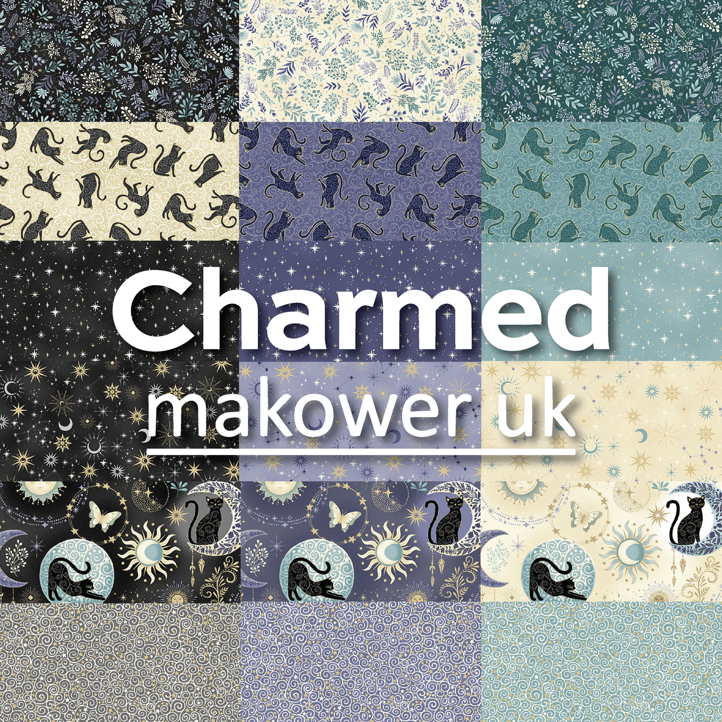 Bewitchery Quilt Kit – featuring Charmed by Makower UK
