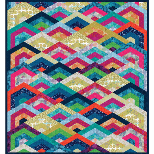 High Street Hills Quilt Kit – Featuring Grace & Findings by Valori Wells