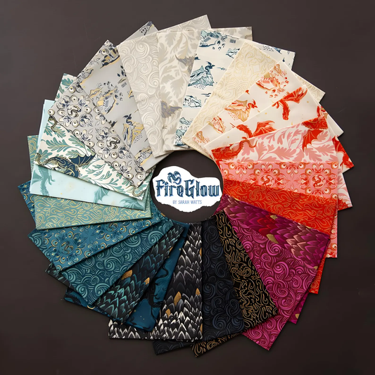 Book Nerd Quilt Kit – featuring Fireglow by Sarah Watts with Ruby Star Society