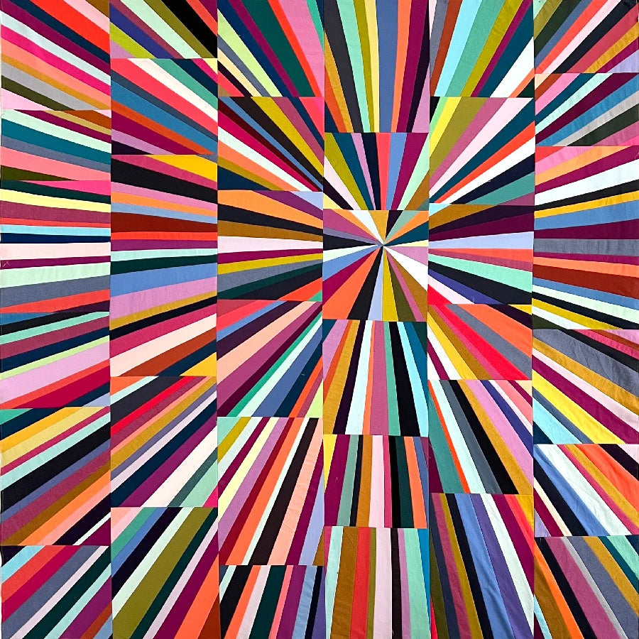Fireworks Quilt Pattern by Tara Faughnan