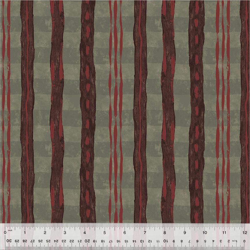 Sketchbook 21 - Ribbons - Foghorn (Half Yard Cut) - by Marcia Derse with Windham Fabrics