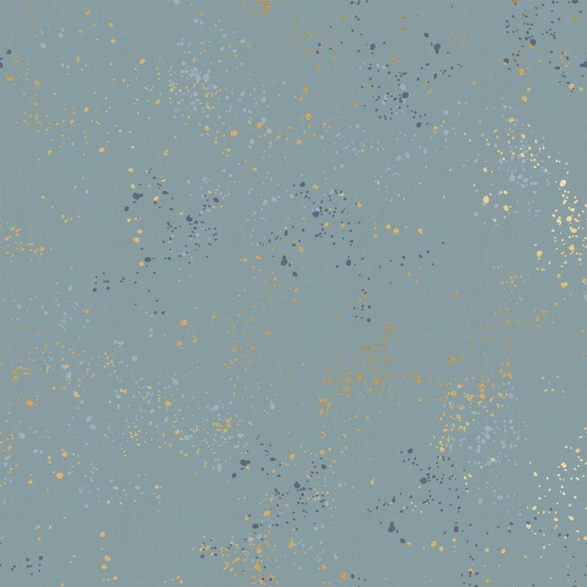 Speckled Metallic Fabric - Soft Blue - by Rashida Coleman Hale with Ruby Star Society