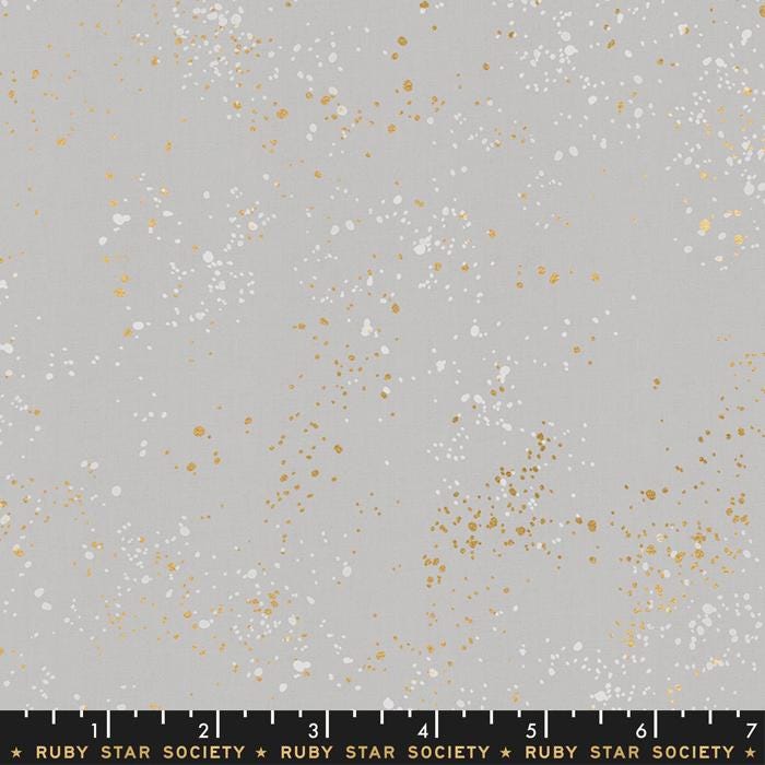 Speckled Fabric - Dove - by Rashida Coleman Hale with Ruby Star Society