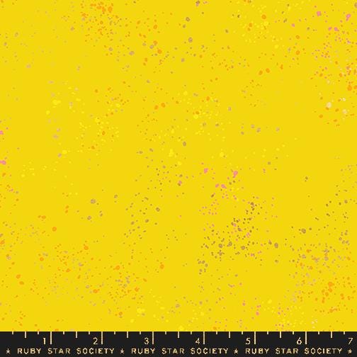 Speckled Metallic Fabric - Golden Hour - by Rashida Coleman Hale with Ruby Star Society