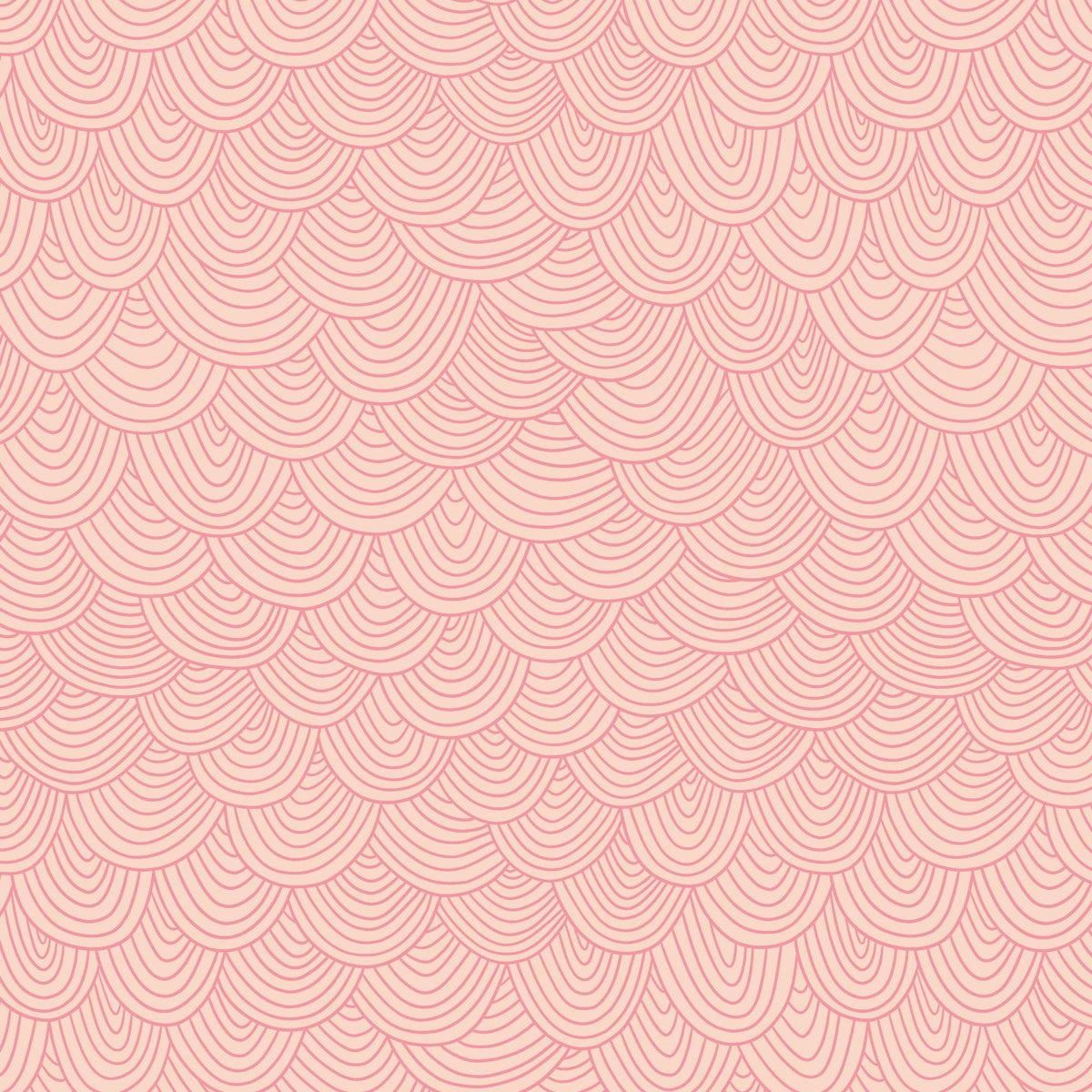 Wildest Dreams - Scallop in Peach - by Rachel Parker with Cloud 9 Fabrics