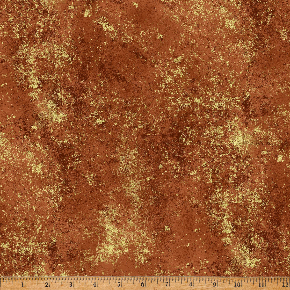 Brilliance - Rust/Gold - by Hoffman Fabrics