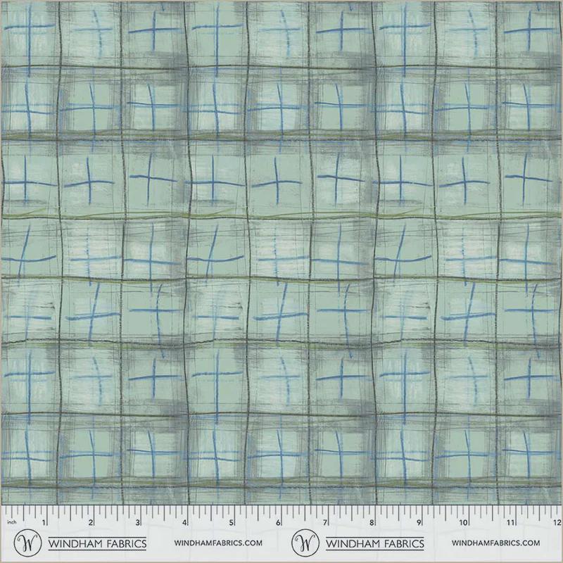 The Plaid One - Lakeside Plaid - by Marcia Derse with Windham Fabrics