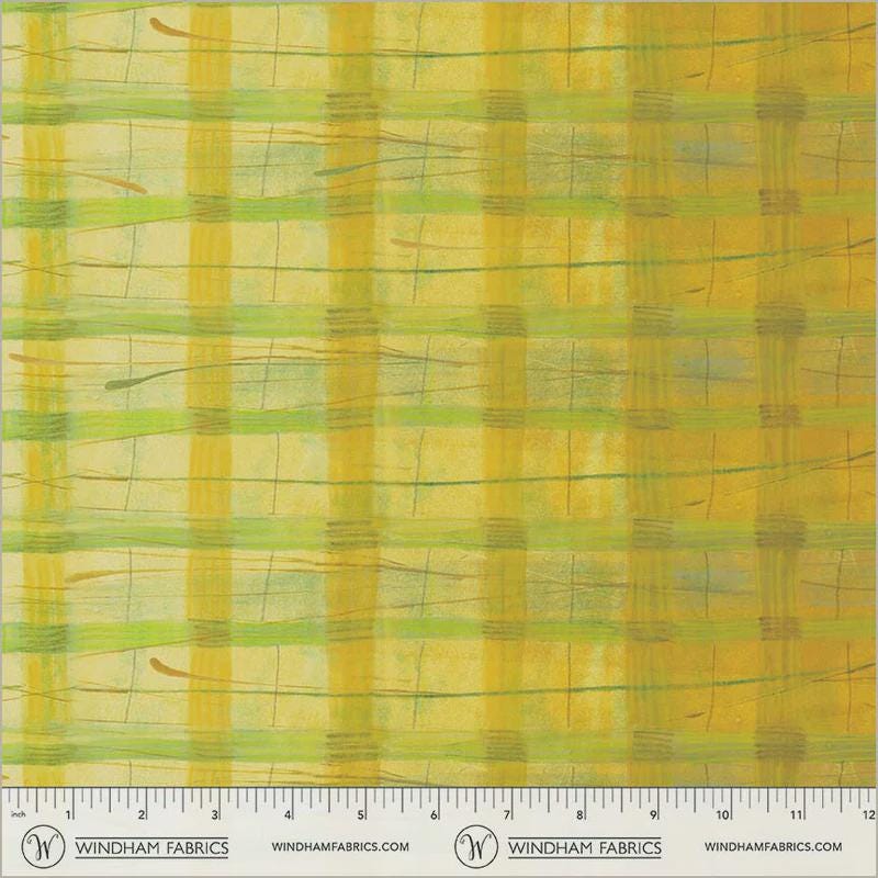 The Plaid One - Yuzu Plaid - by Marcia Derse with Windham Fabrics