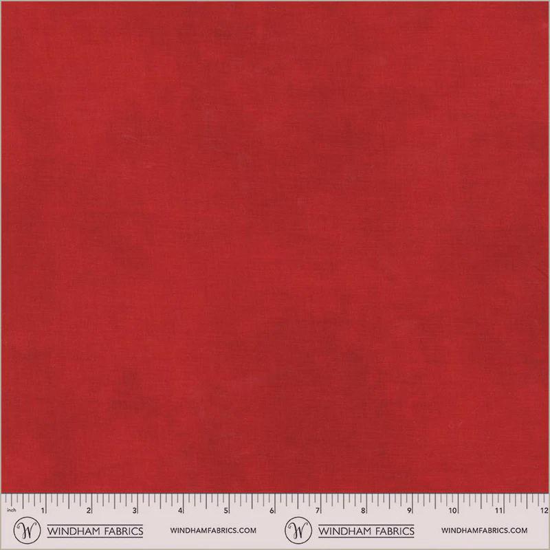 Palette 108" Quilt Back - Just Red - by Marcia Derse with Windham Fabrics