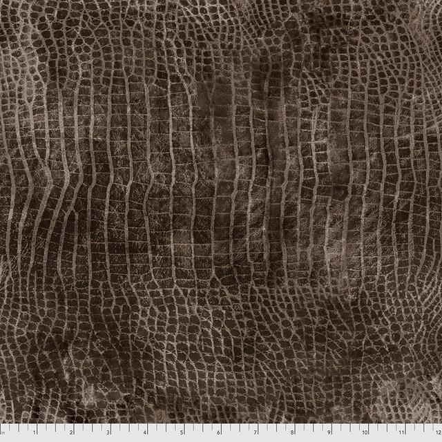Worn Croc - Hickory - by Tim Holtz with Free Spirit Fabrics