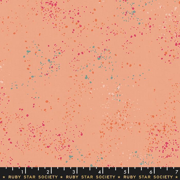 Speckled Fabric - Peach - by Rashida Coleman Hale with Ruby Star Society
