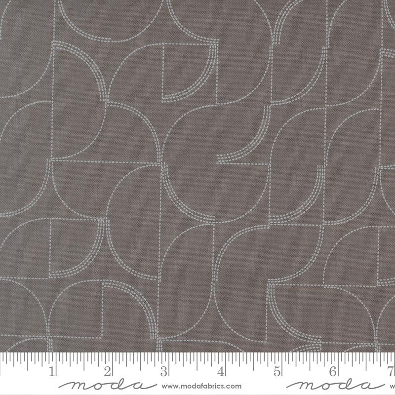 Mira - Echo in Graphite - by Zen Chic with Moda Fabrics