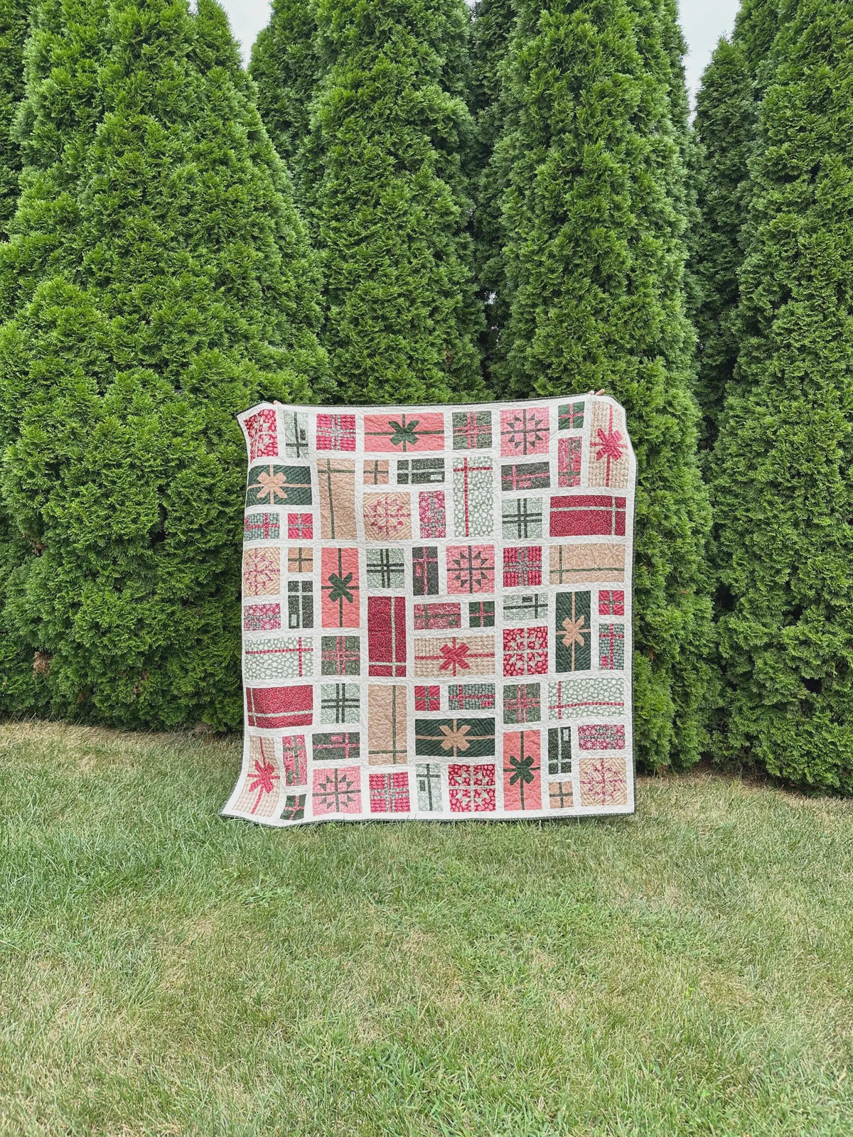 Gingerbread Lane Quilt Kit - by Kiley's Quilt Room