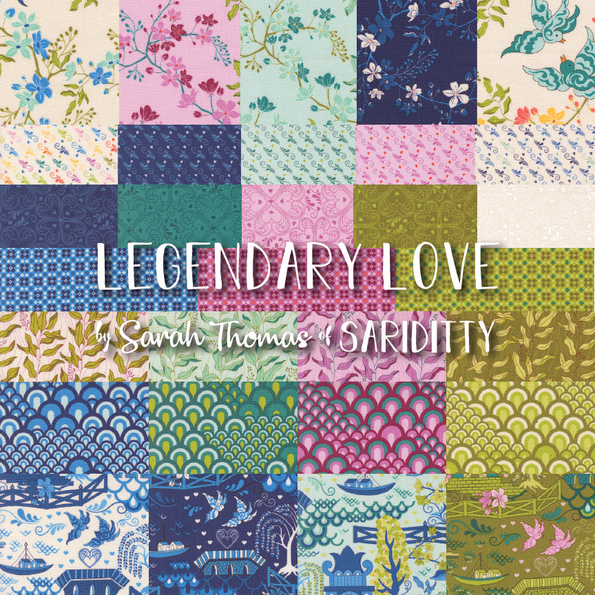 Posey Patch Quilt Pattern by Sarah Thomas of Sariditty