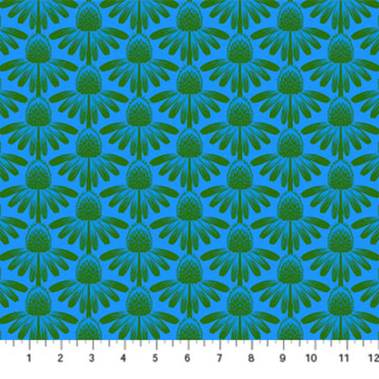 Indelible - Coneflower in Pool - by Anna Maria Textiles