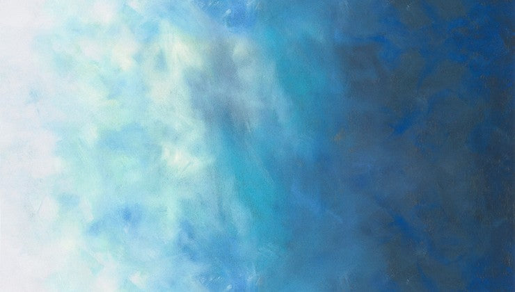 Sky Ombre Fabric - Sky - by Jennifer Sampou with Robert Kaufman