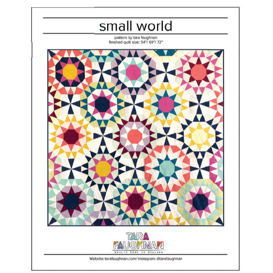 Small World Quilt Pattern by Tara Faughnan
