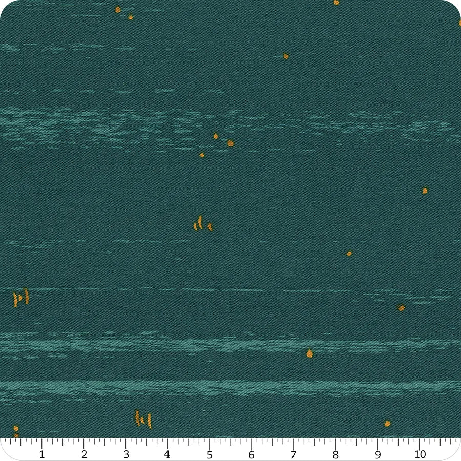 Sun Print Textures - Canvas in Teal - by Alison Glass with Andover Fabric