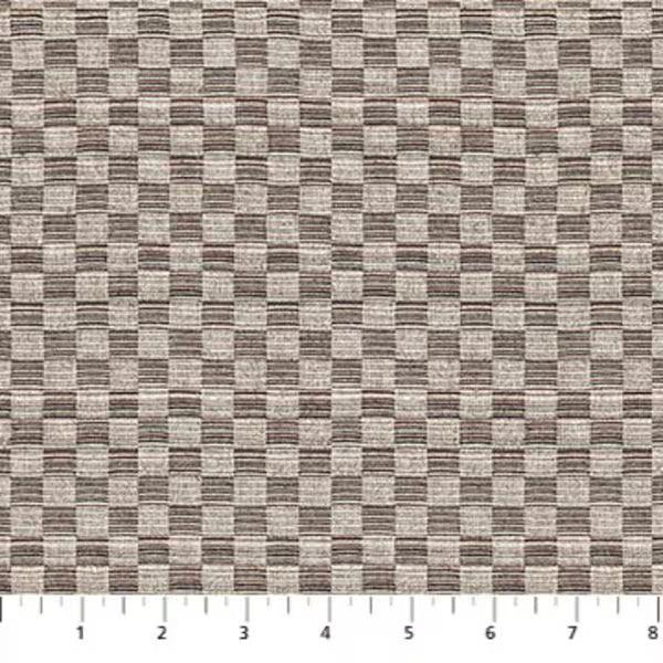 Check Mates - Gameboard in Metal - by Anna Maria Textiles with Northcott Fabrics