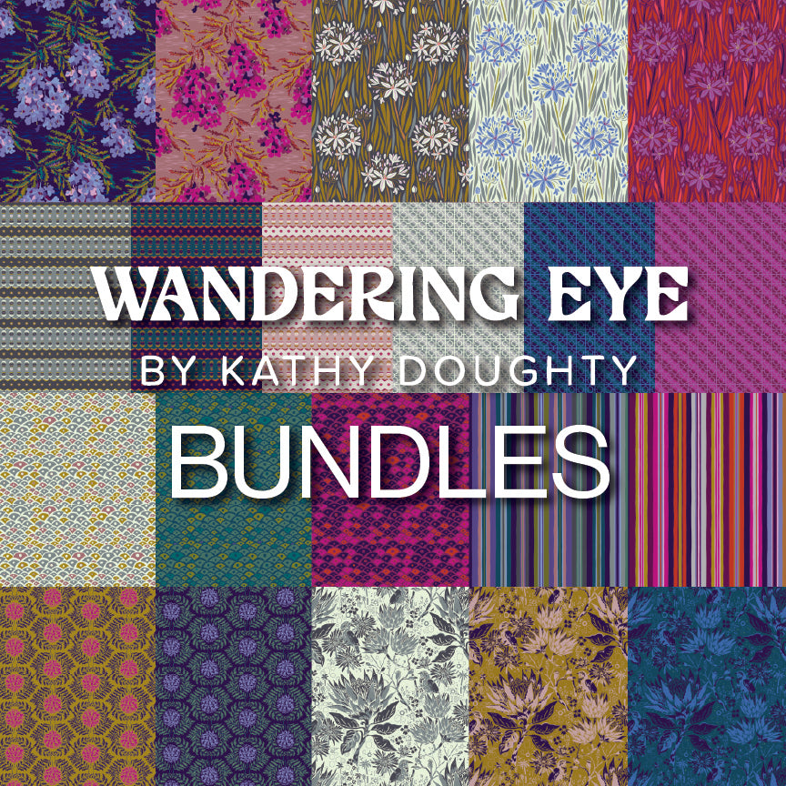 Wandering Eye Bundles - by Kathy Doughty with Figo Fabrics