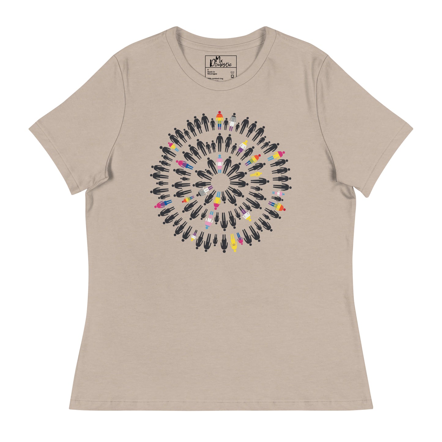 Family Circles - LGBTQ+ Statistics Women's Relaxed T-Shirt