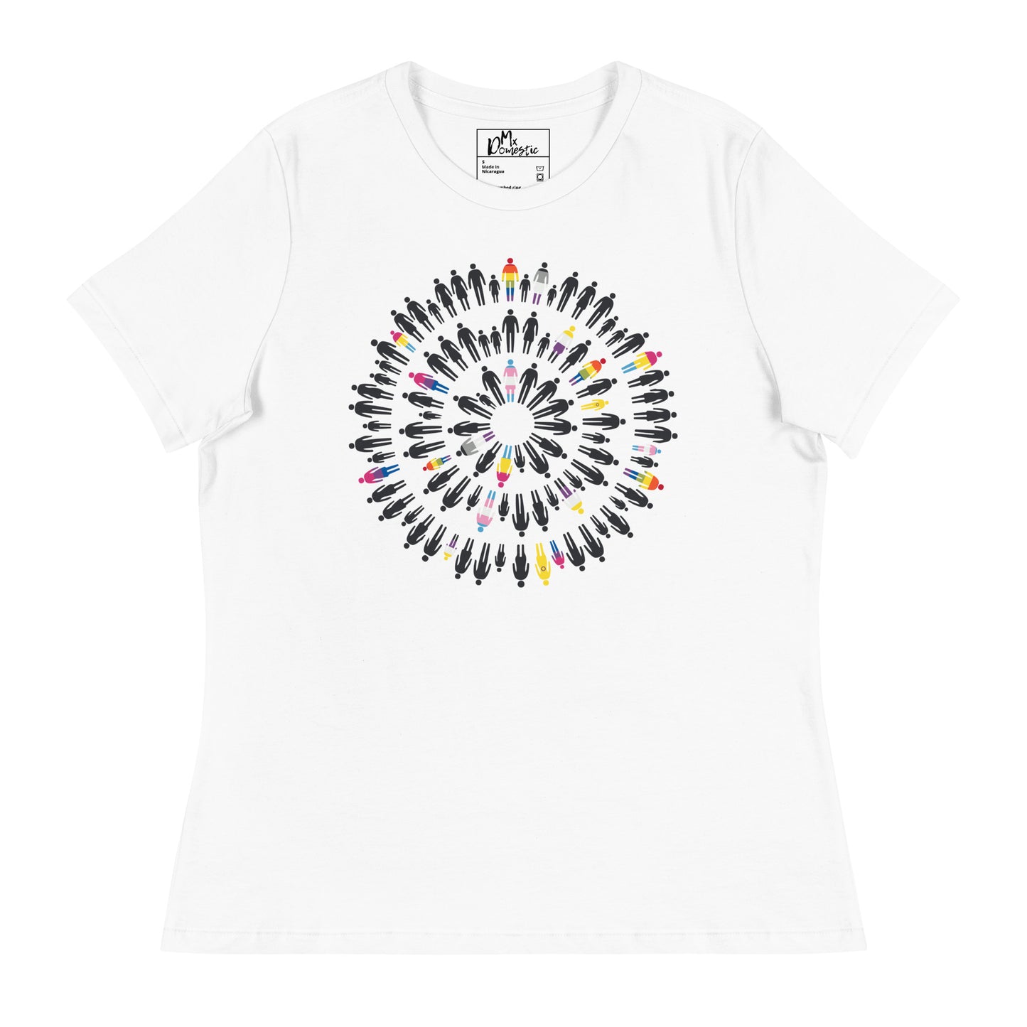 Family Circles - LGBTQ+ Statistics Women's Relaxed T-Shirt