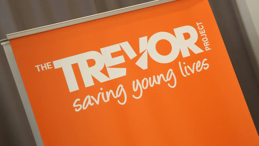 banner of The Trevor Project saving young lives