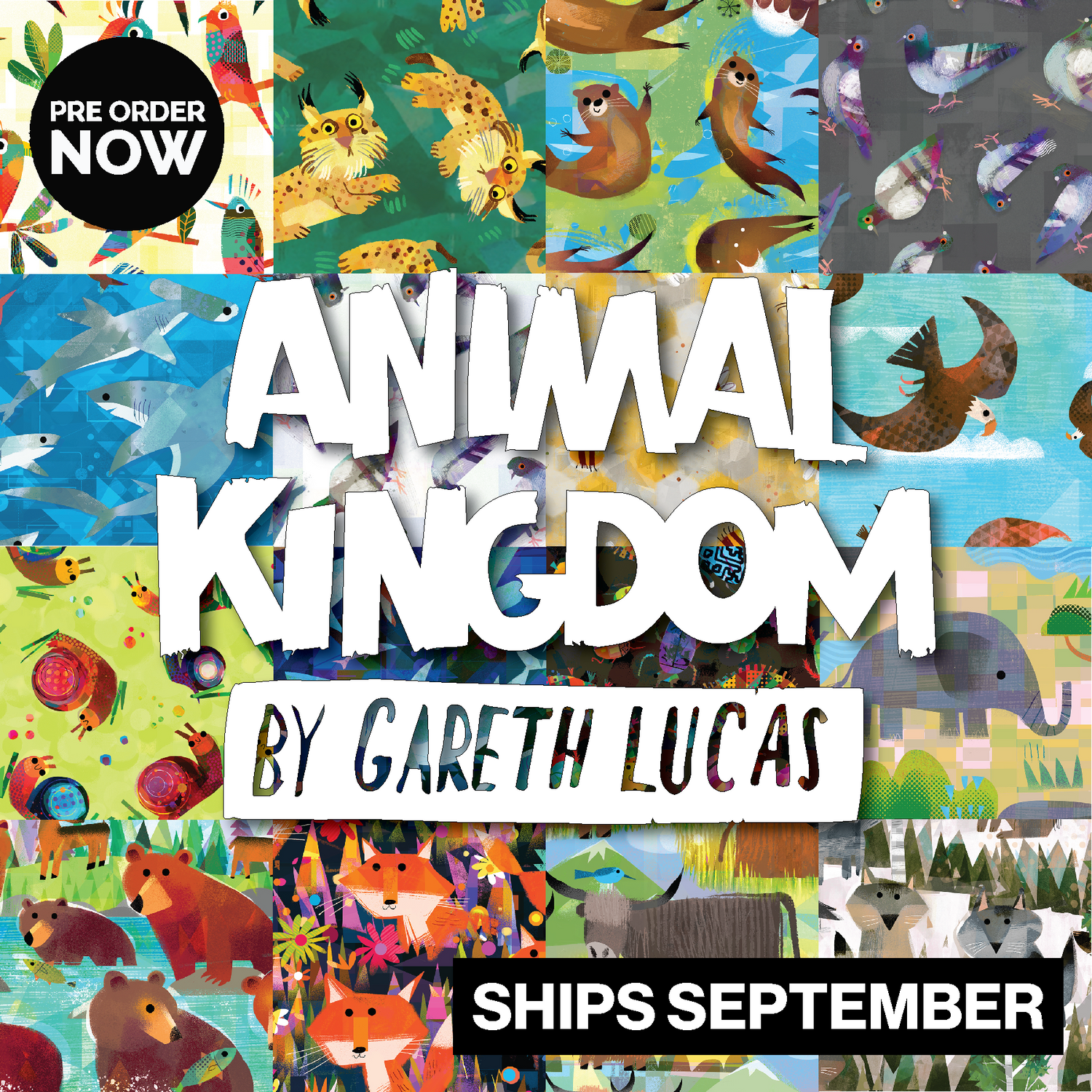 Animal Kingdom by Gareth Lucas with Windham Fabrics