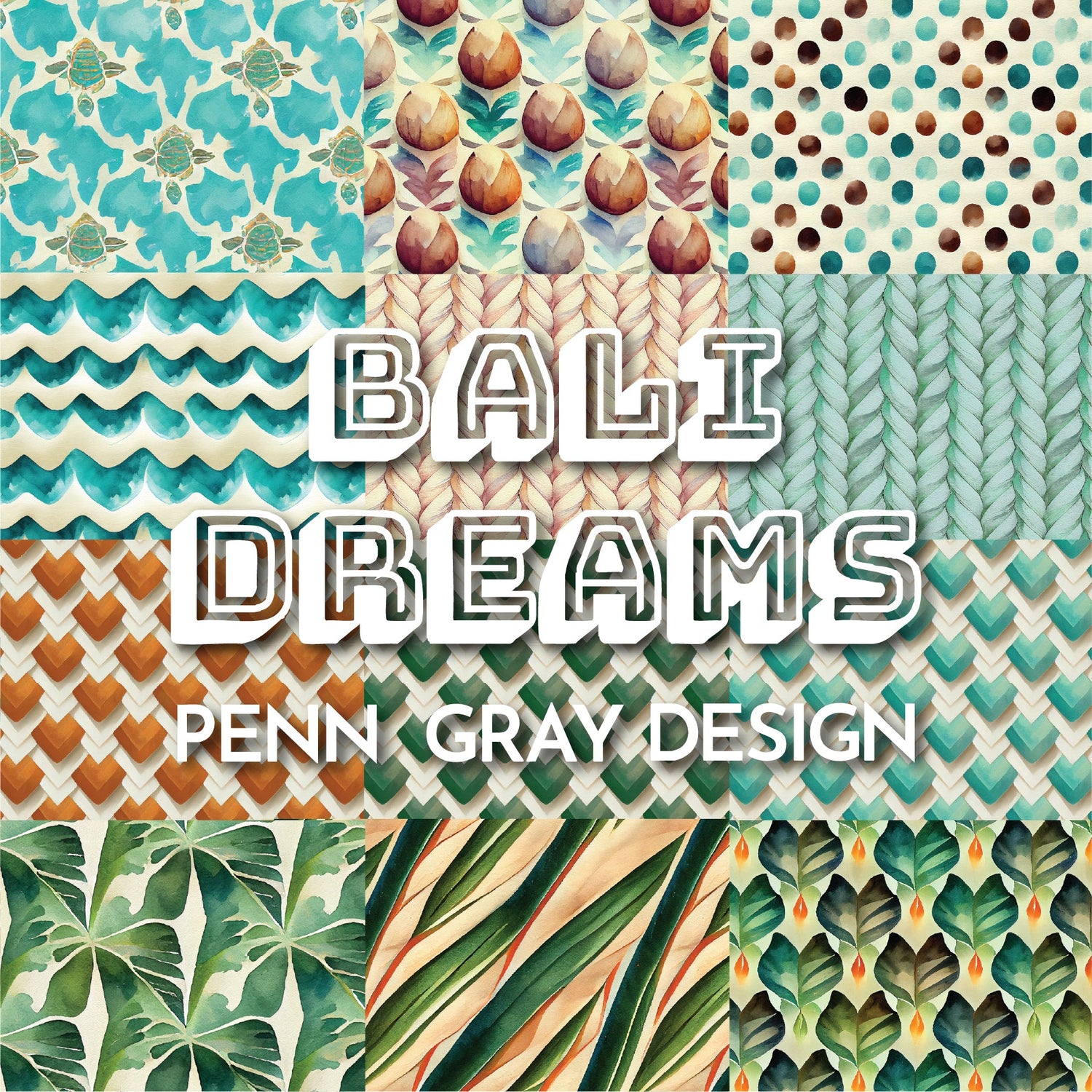 Bali Dreams  by Penn Gray Design with Cloud9 Fabrics