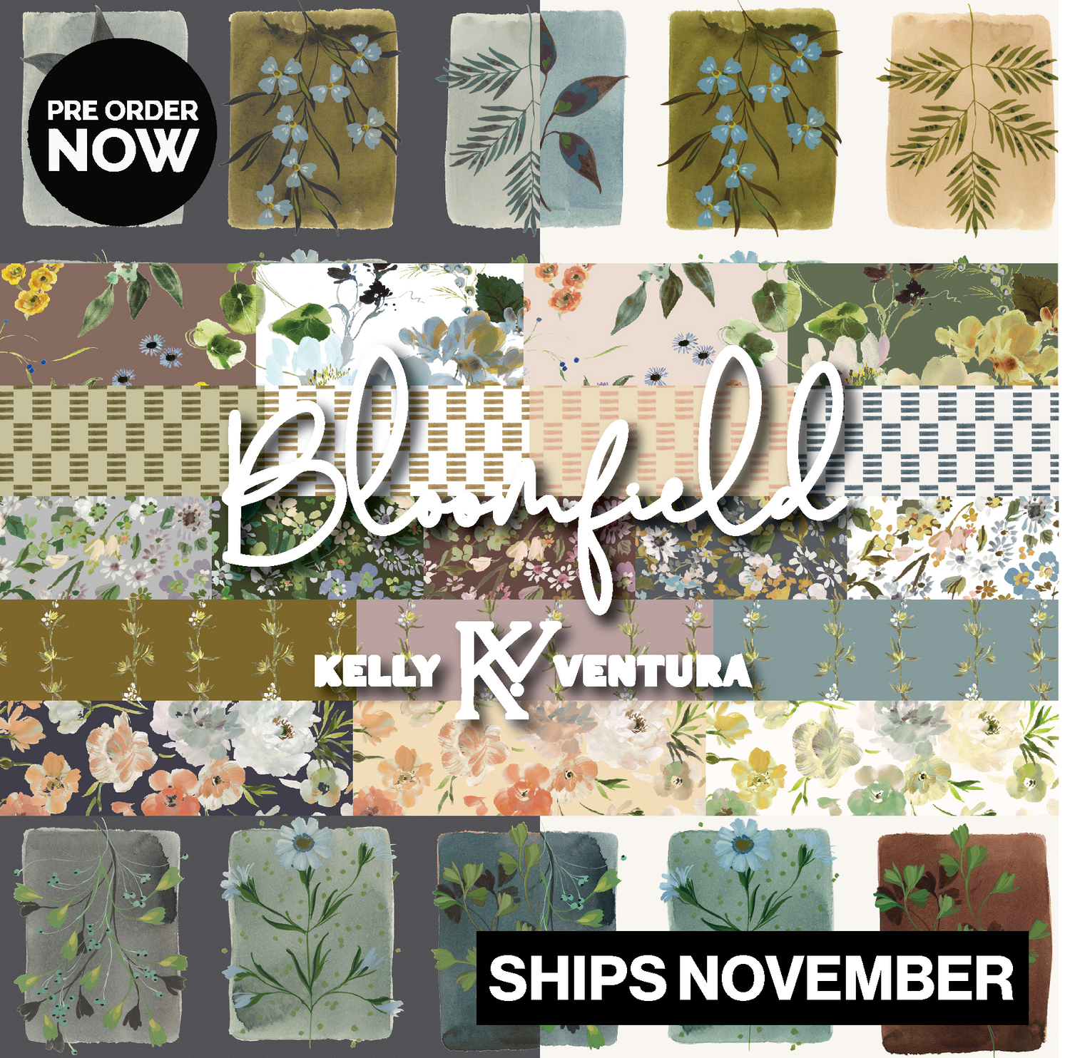 Bloomfield by Kelly Ventura for Windham Fabrics