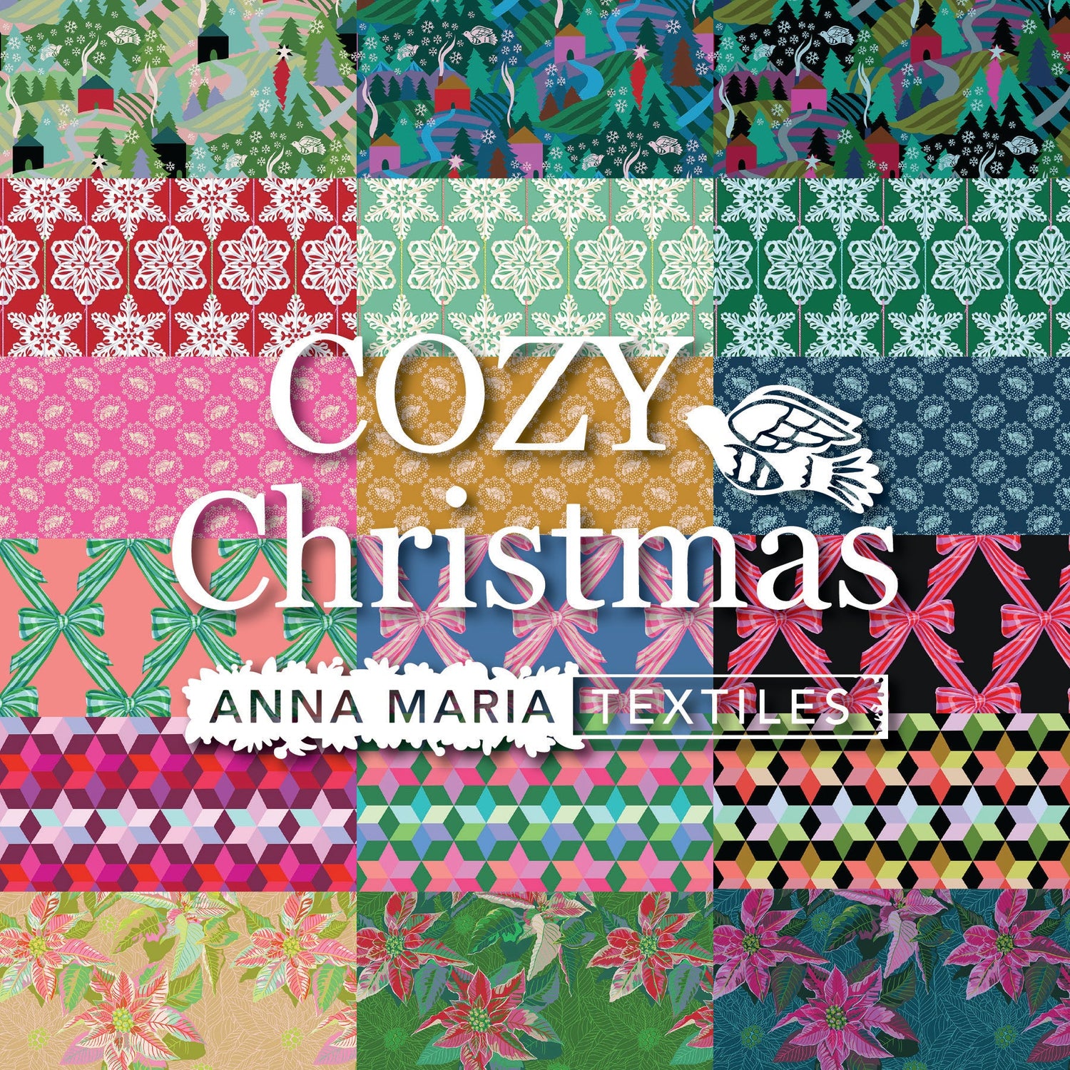 Cozy Christmas from Anna Maria Textiles