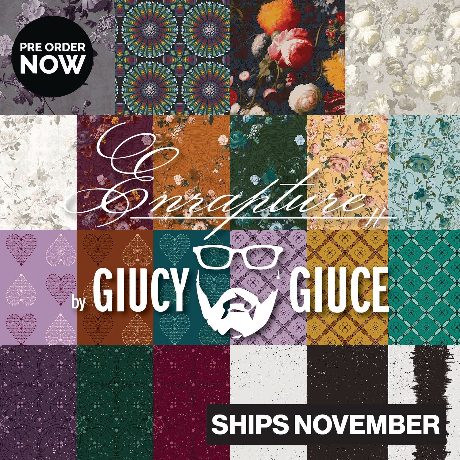Enrapture by Giucy Giuce with FreeSpirit Fabrics