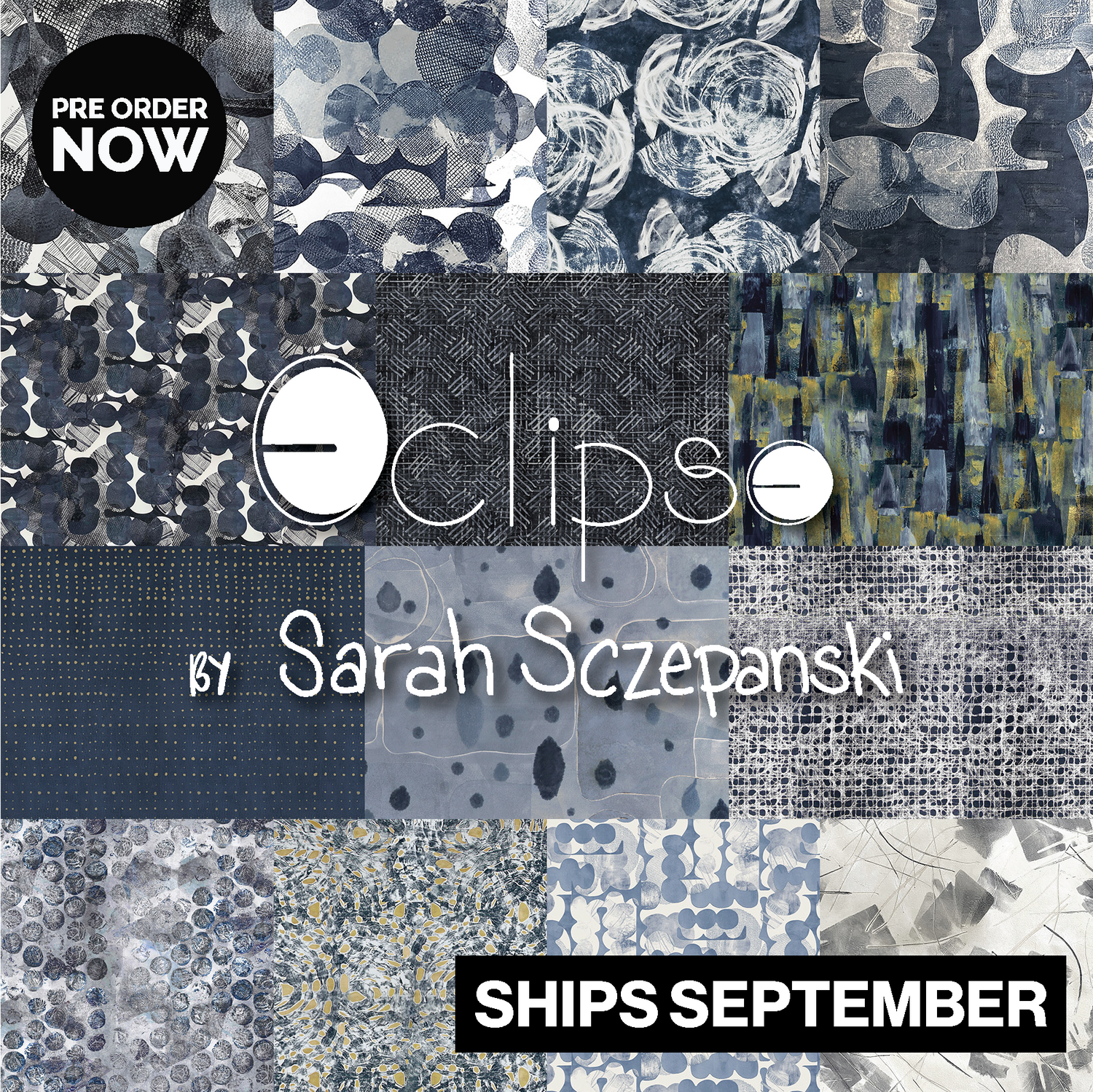 Eclipse by Sarah Sczepanski for FreeSpirit Fabrics
