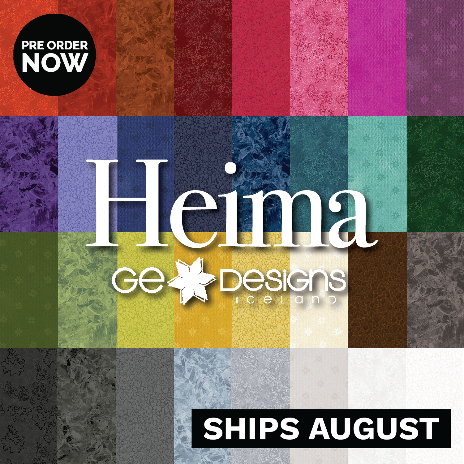 Heima by GE Designs with Andover Fabrics