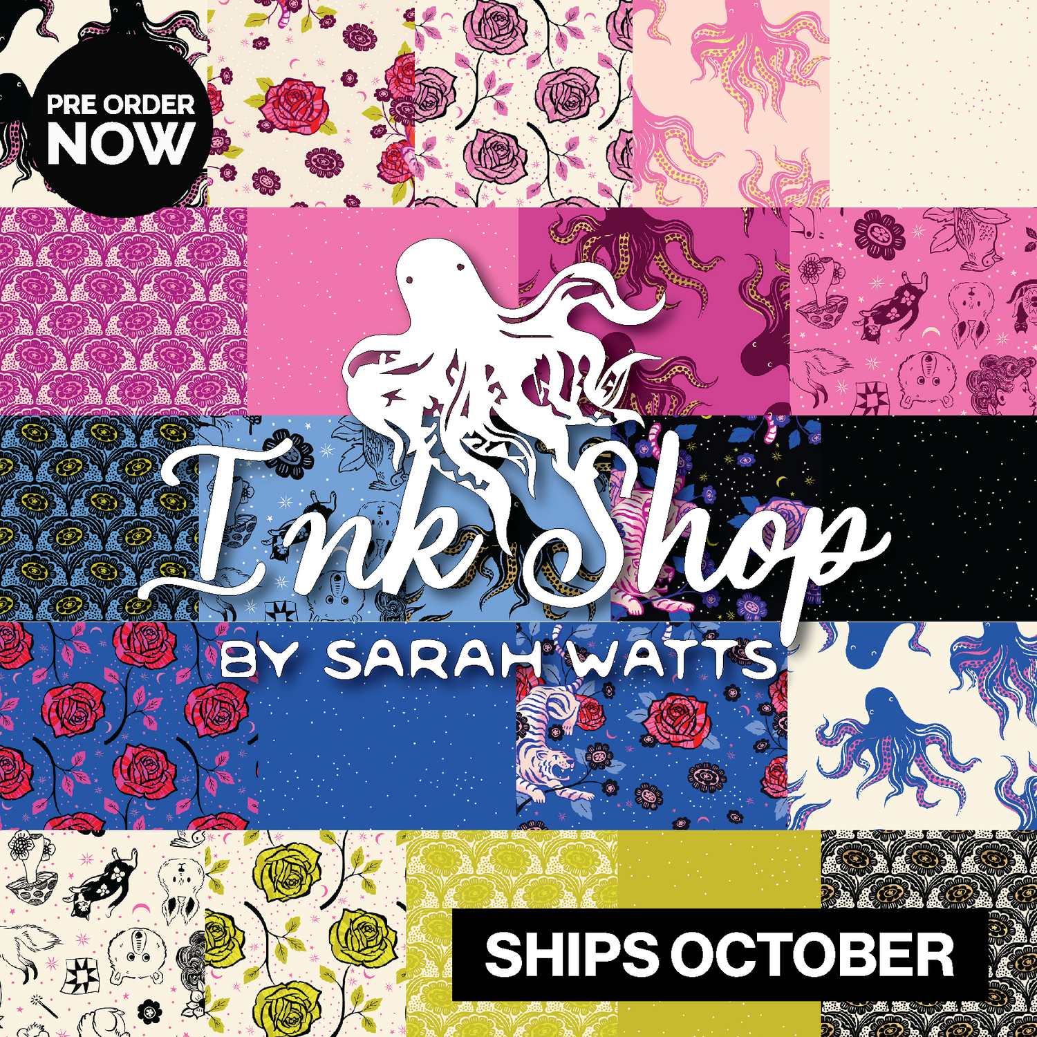 Ink Shop by Sarah Watts for Ruby Star Society