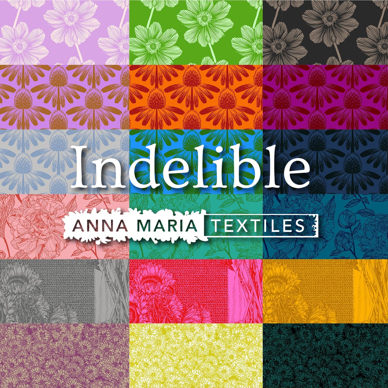 Indelible PRE-ORDER SHIPS MARCH 2025 by Anna Maria Textiles