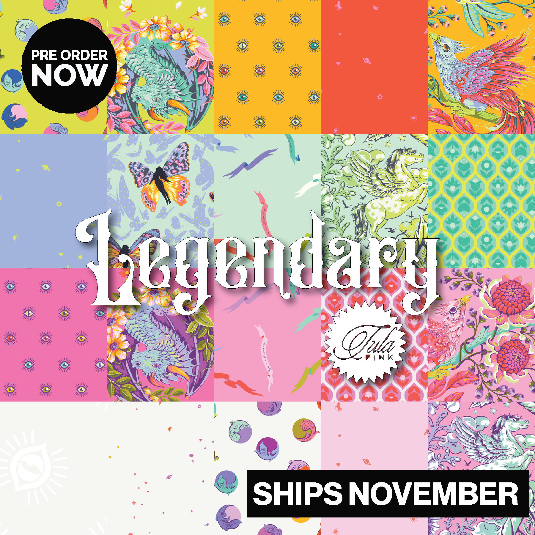 Legendary by Tula Pink for FreeSpirit Fabrics – Page 2 – Mx Domestic