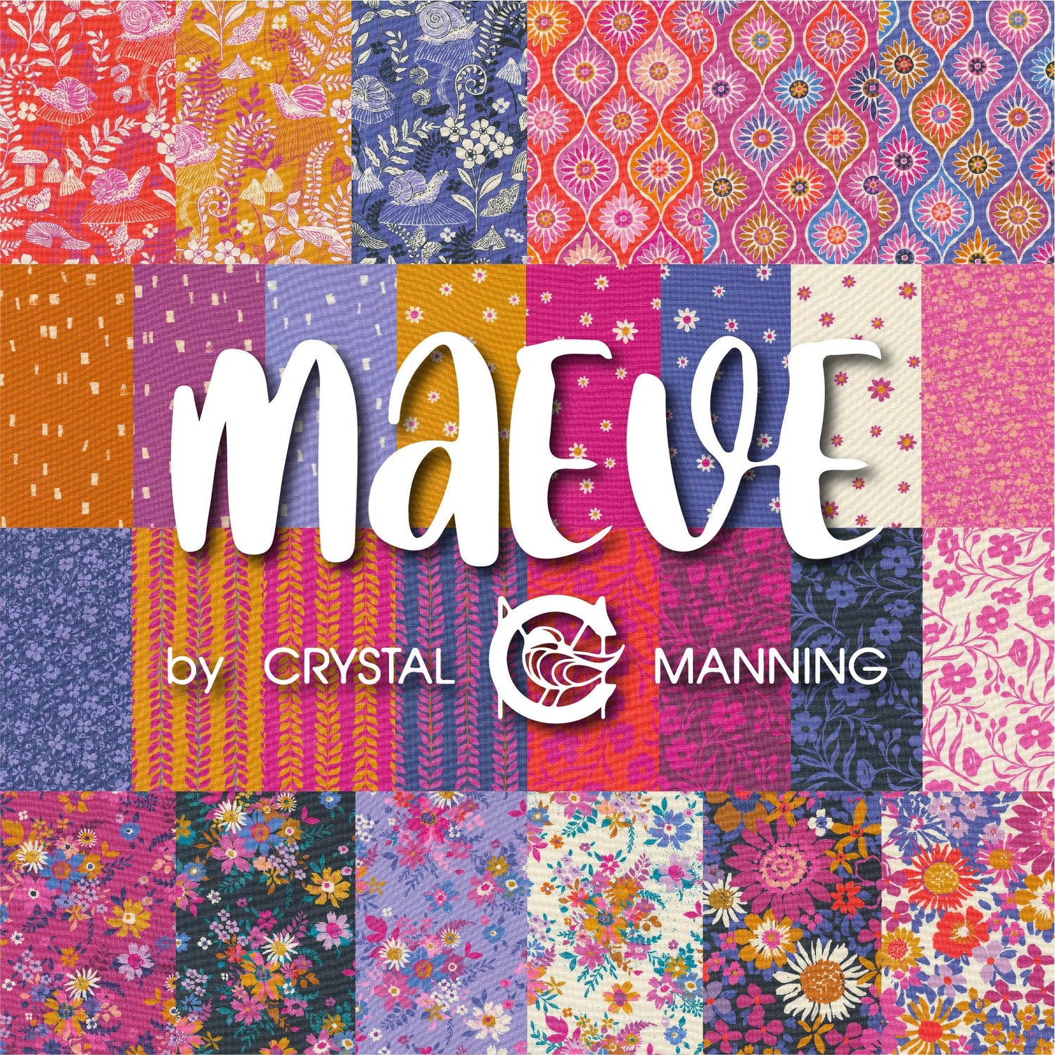 Maeve by Crystal Manning with Moda Fabrics