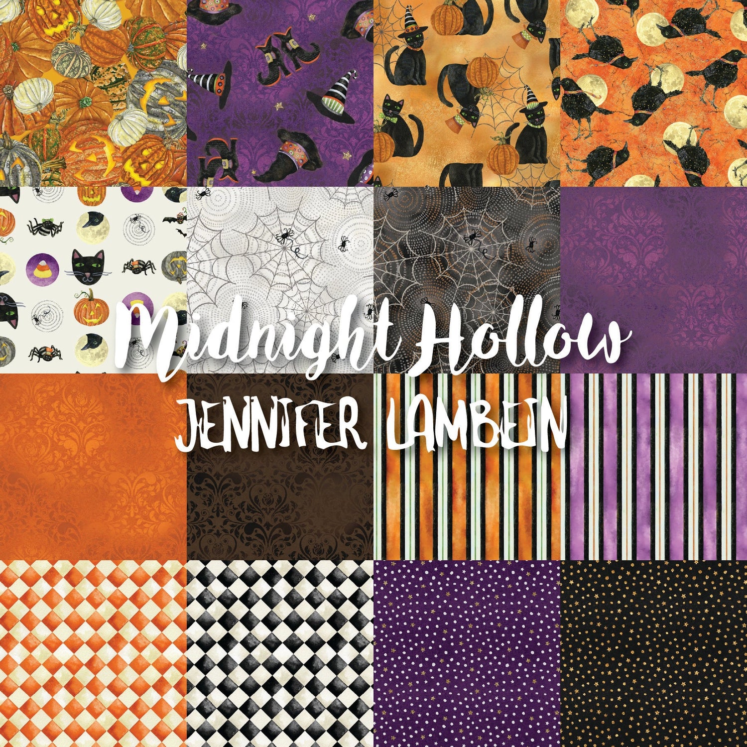 Midnight Hollow by Jennifer Lambein with Windham Fabrics