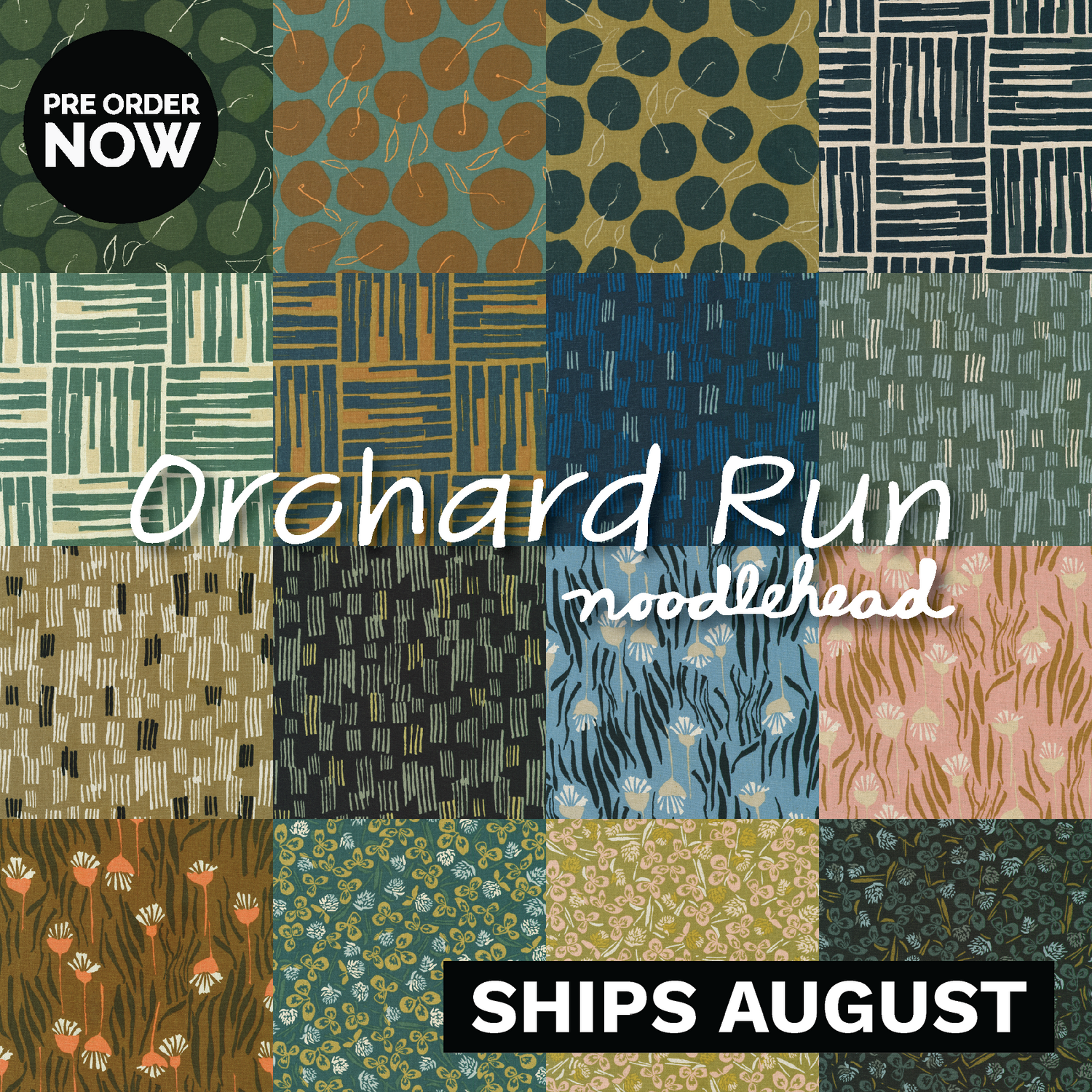 Orchard Run by Anna Graham (Noodlehead) with Robert Kaufman Fabrics