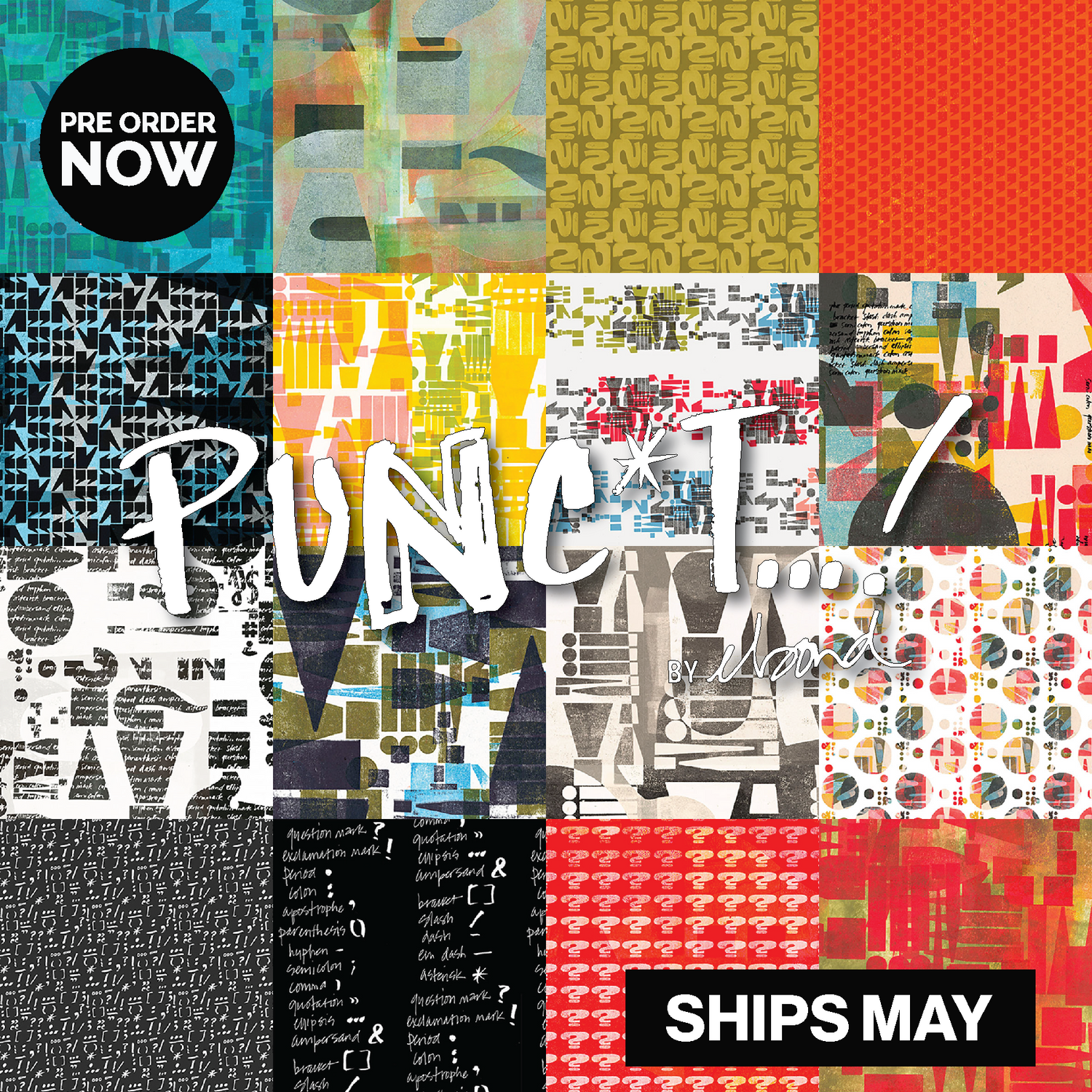 PUNC*T by e bond with FreeSpirit Fabrics