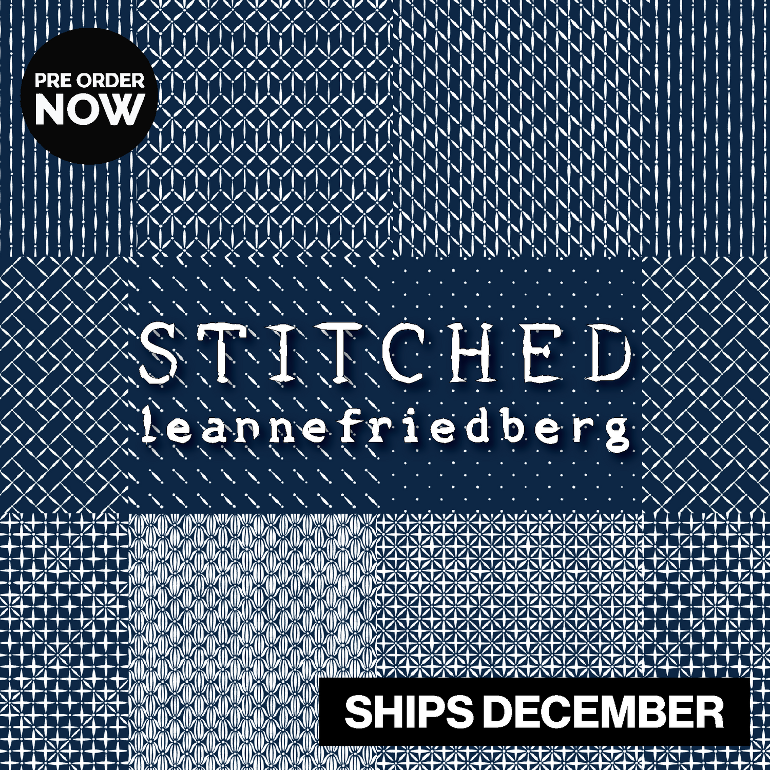 Stitched by Leanne Friedberg for Cloud9 Organic Fabrics